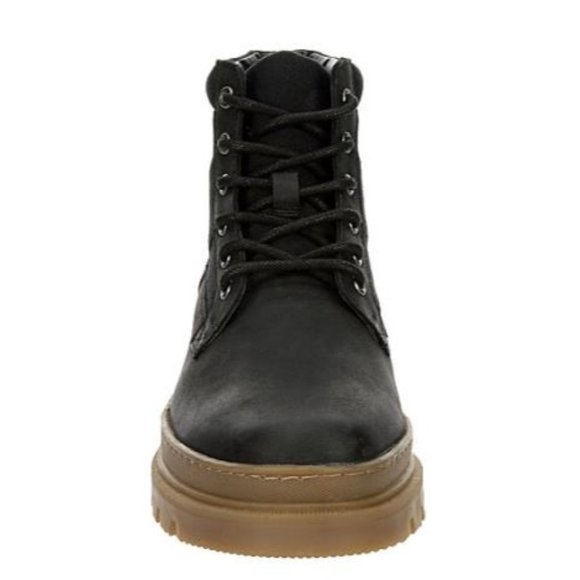 Restoration Clayton Rugged Men's High Top Leather Upper Memory Foam Boots Shoes - Picture 5 of 7